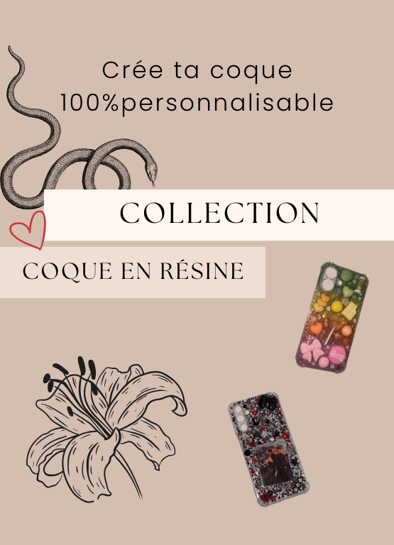Les coques en résine 100% personnalisables
